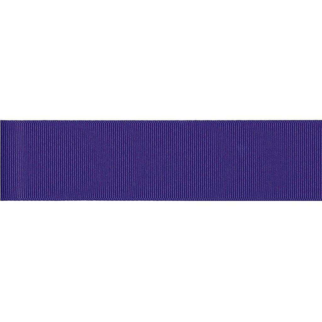 Offray Grosgrain Craft Ribbon 3/8in x 18ft Regal Purple