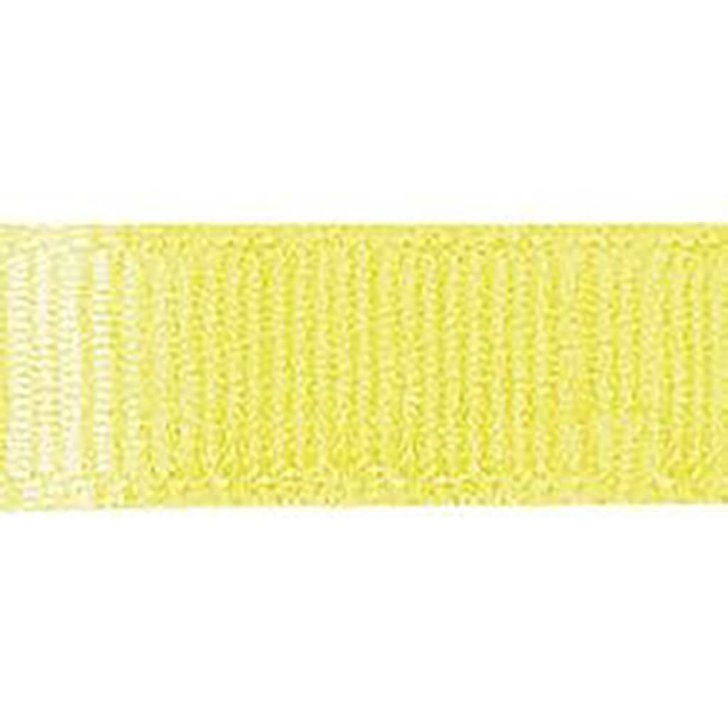 Offray Grosgrain Craft Ribbon 3/8in x 18ft Lemon