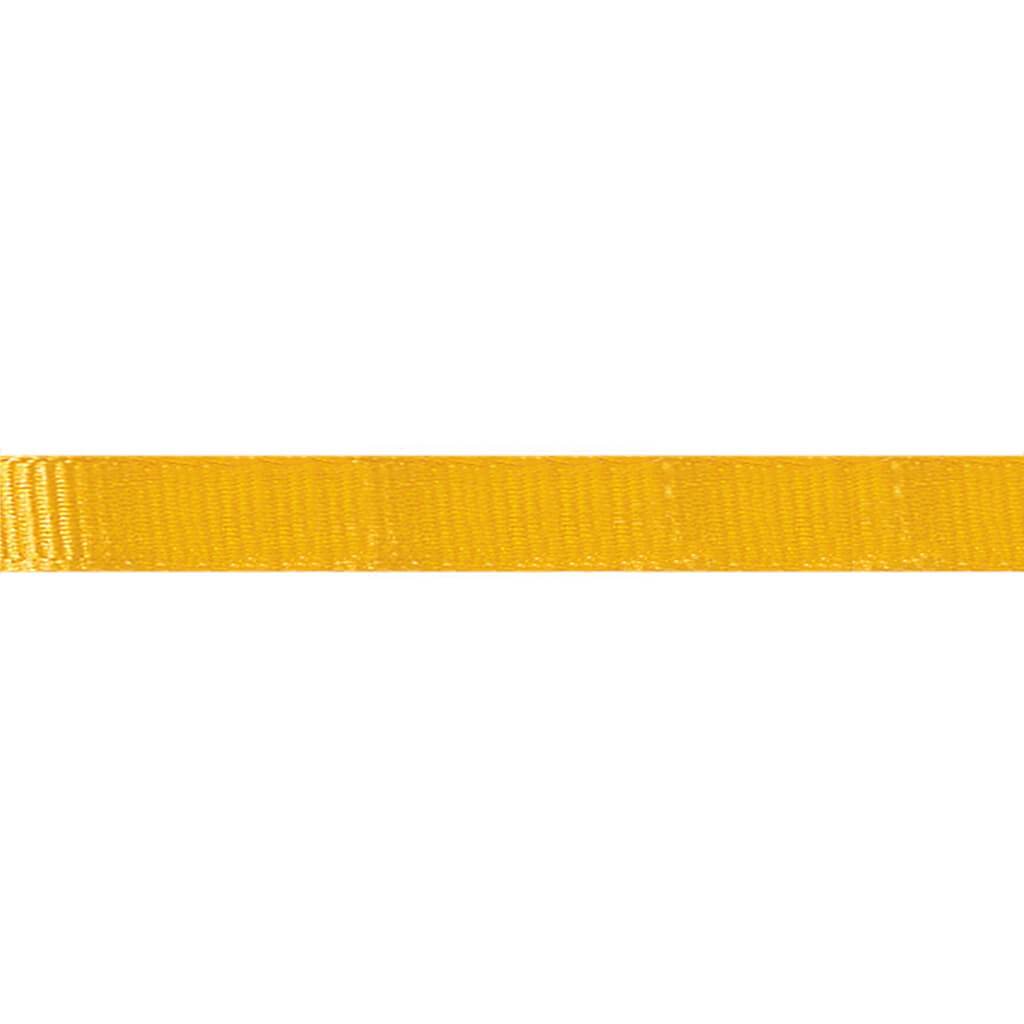 Offray Grosgrain Craft Ribbon 3/8in x 18ft Yellow Gold