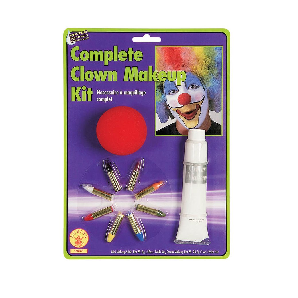 Complete Clown Makeup Kit