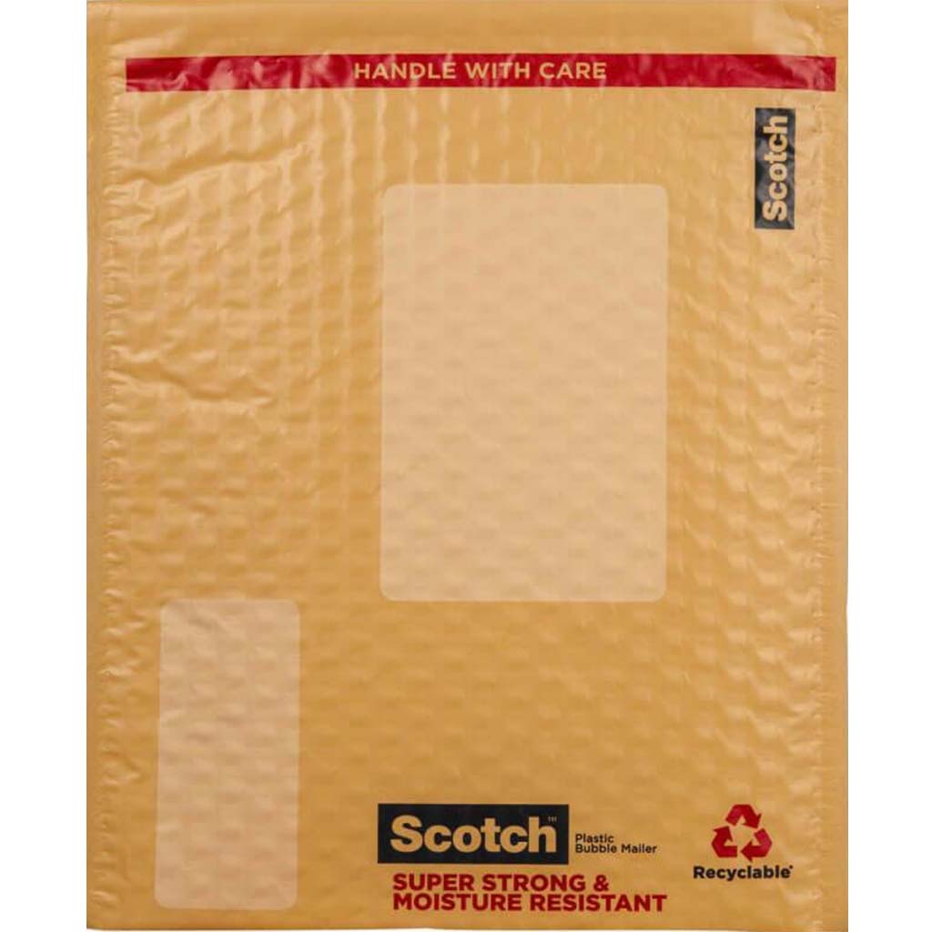 Scotch Smart Mailer Yellow 8.5in x 11in 