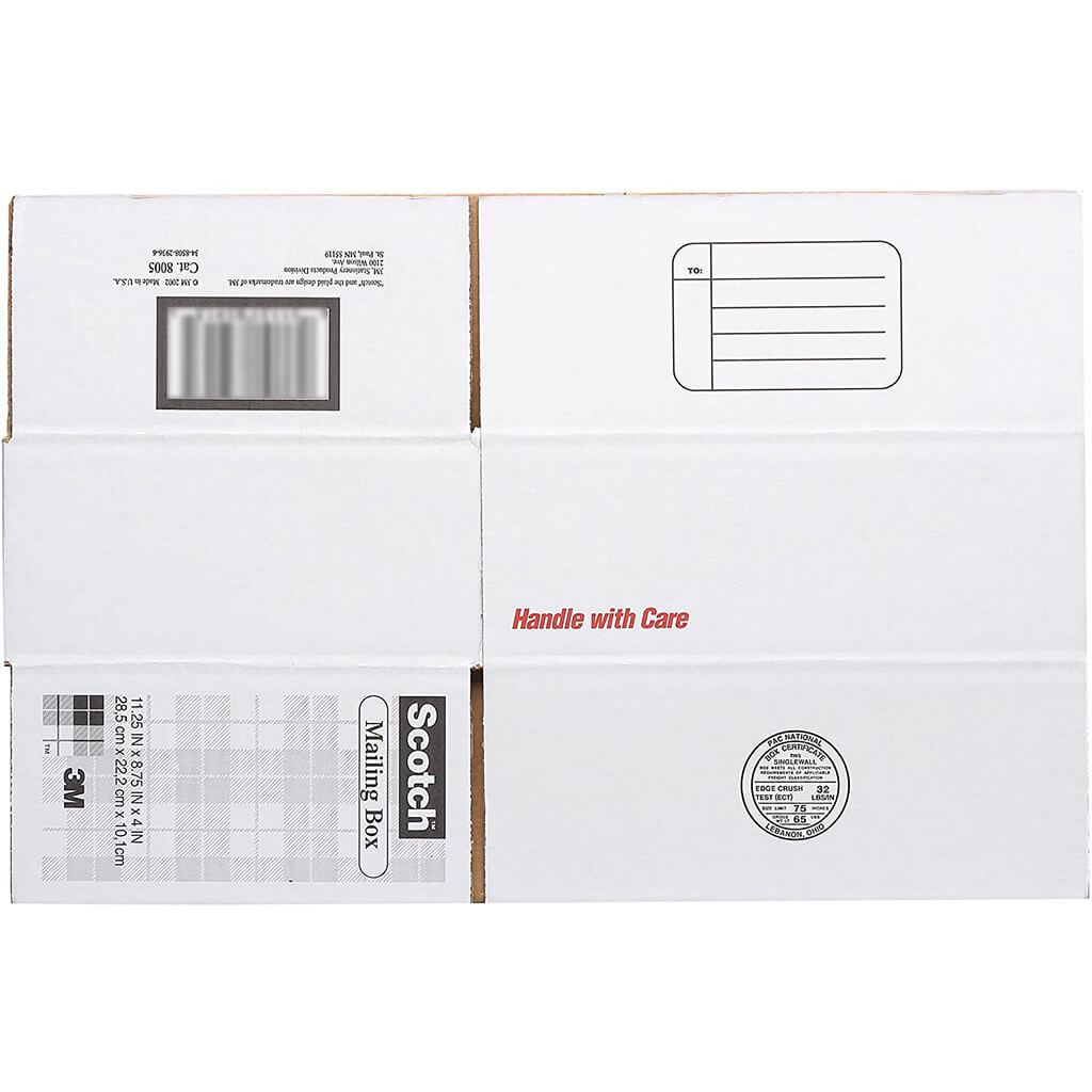 Mailing Box 17.25in x 11.25in x 6in White