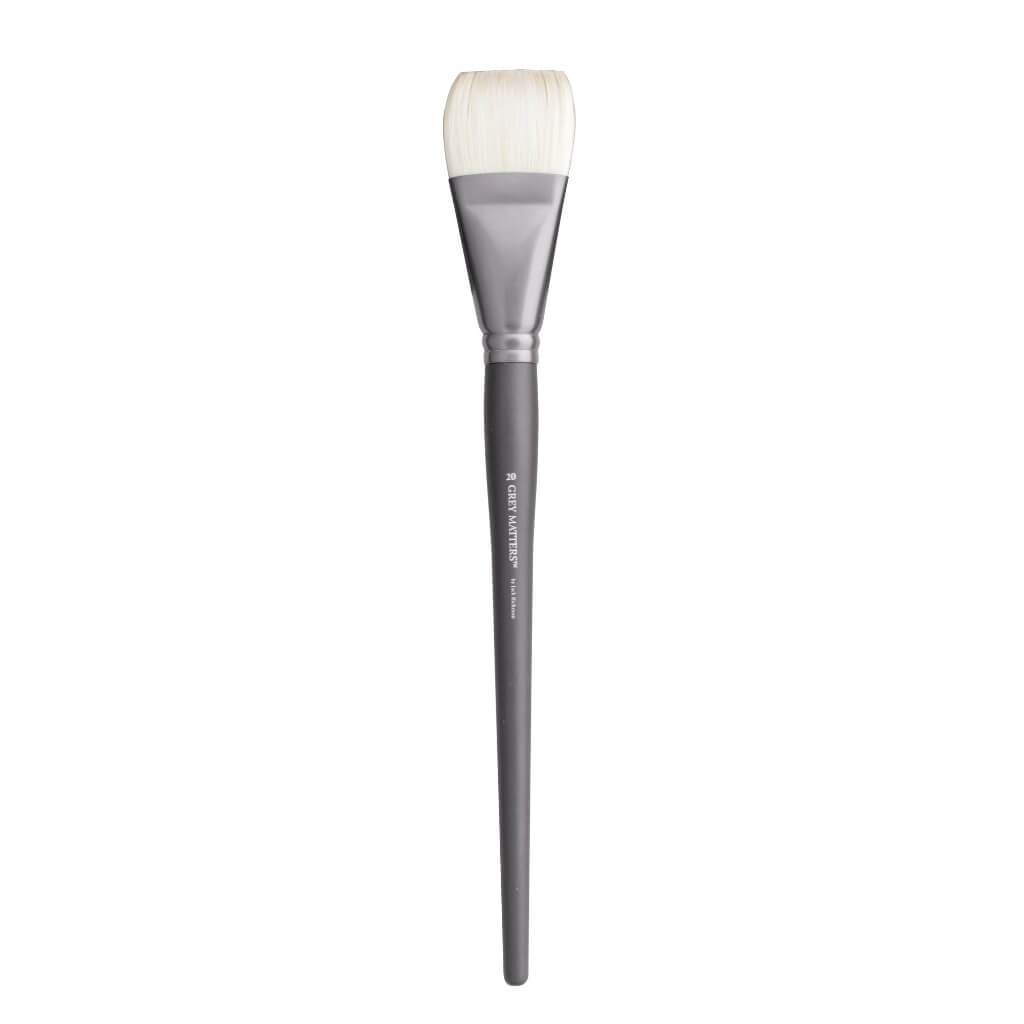 Gray Matters Interlock Bristle Bright Series Long Handle