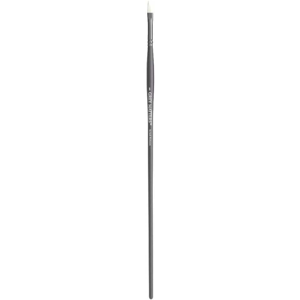 Gray Matters Interlock Bristle Filbert Series Long Handle