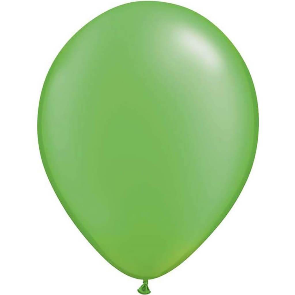 Standard Latex Balloon Lime 12in Green