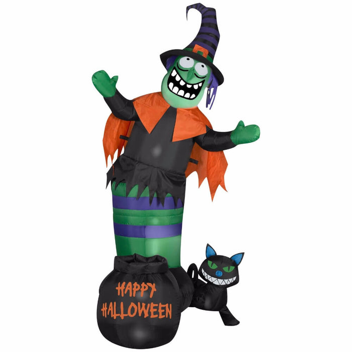 Animated Air Blown Witch 