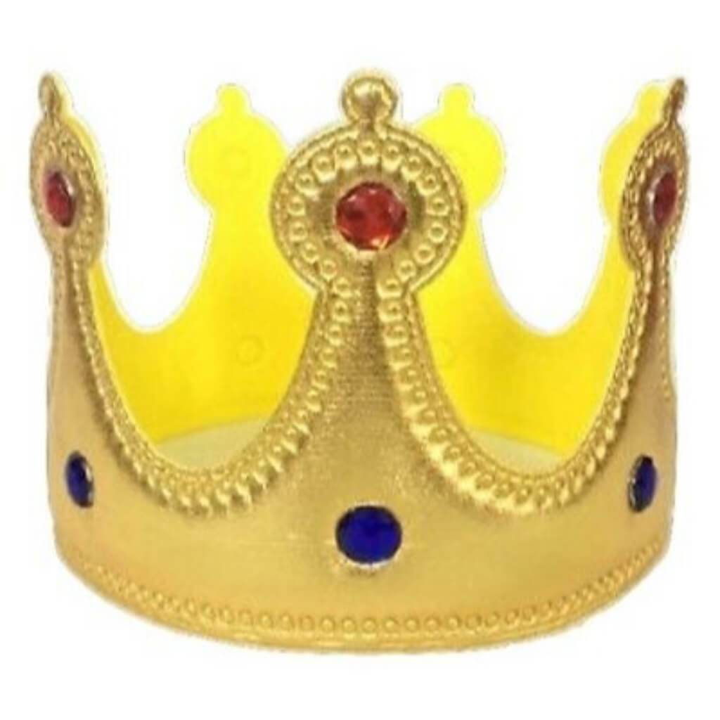 Gold Jeweled Crown 