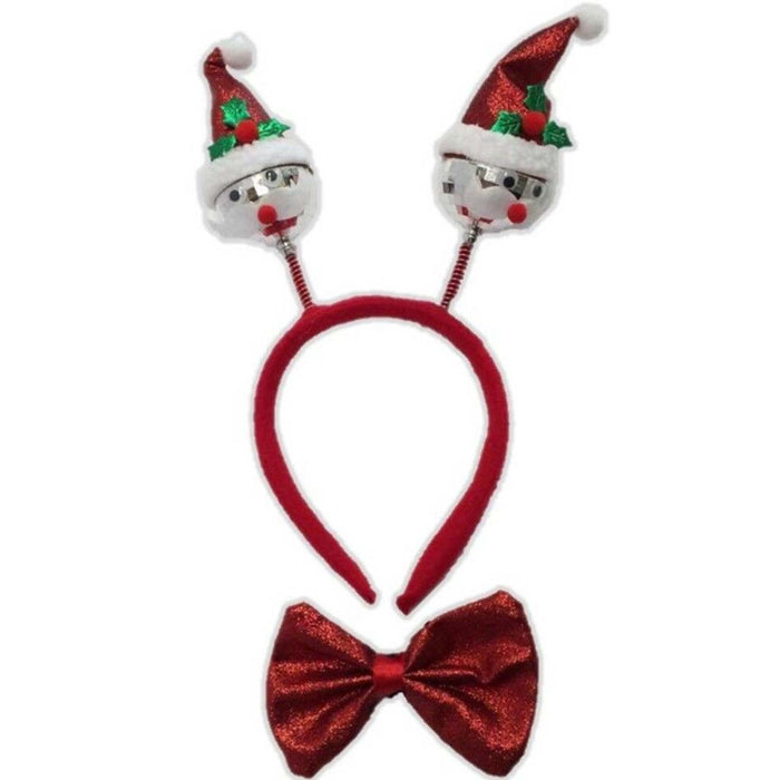 Santa Bopper Headband & Bowtie 