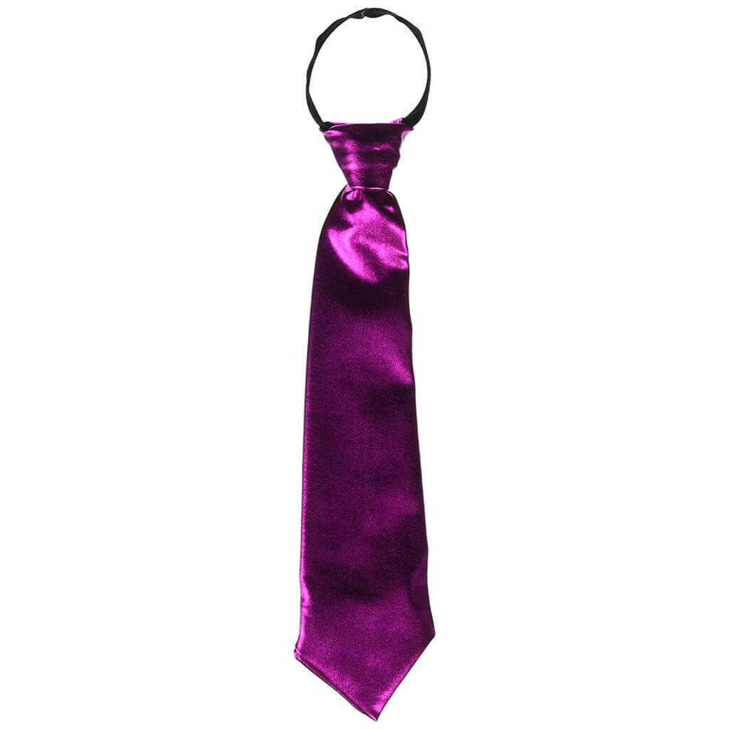 Fuchsia Metallic Tie 