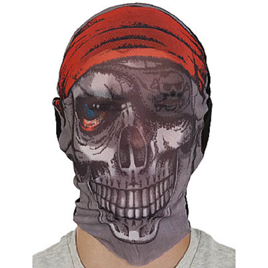 Pirate Skull Stocking Hood Mask 