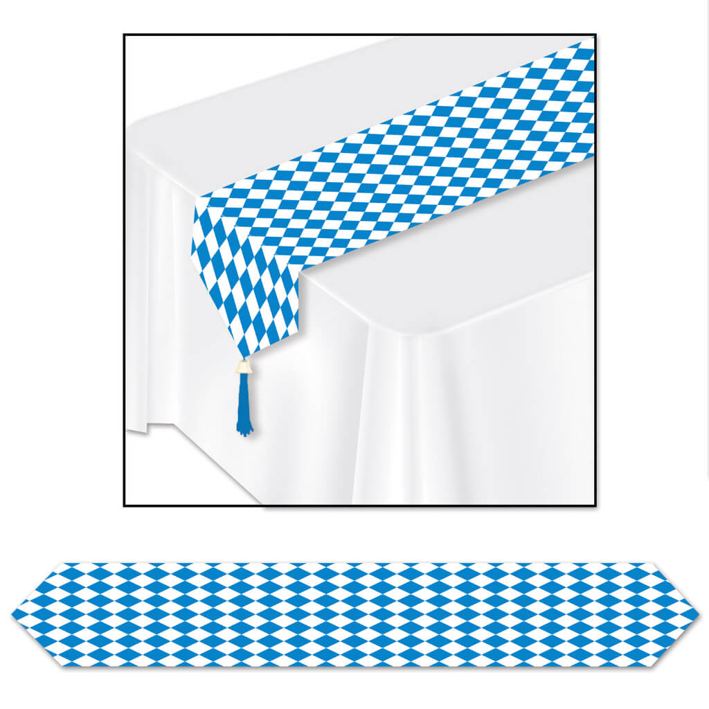 Printed Oktoberfest Table Runner 72in 