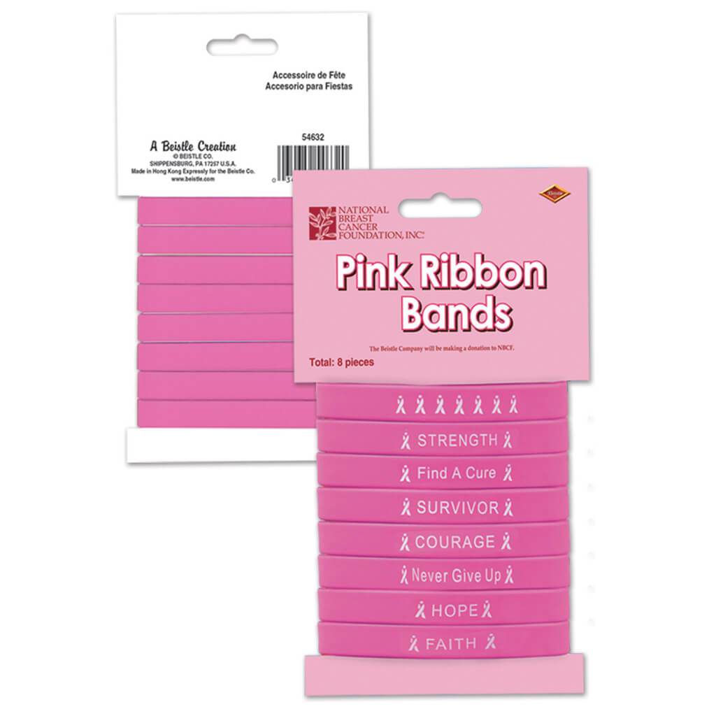 Pink Ribbon Bands 