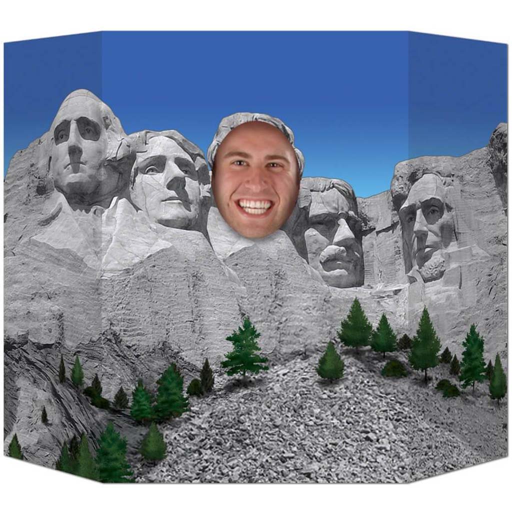 Presidential Mountain Photo Prop 