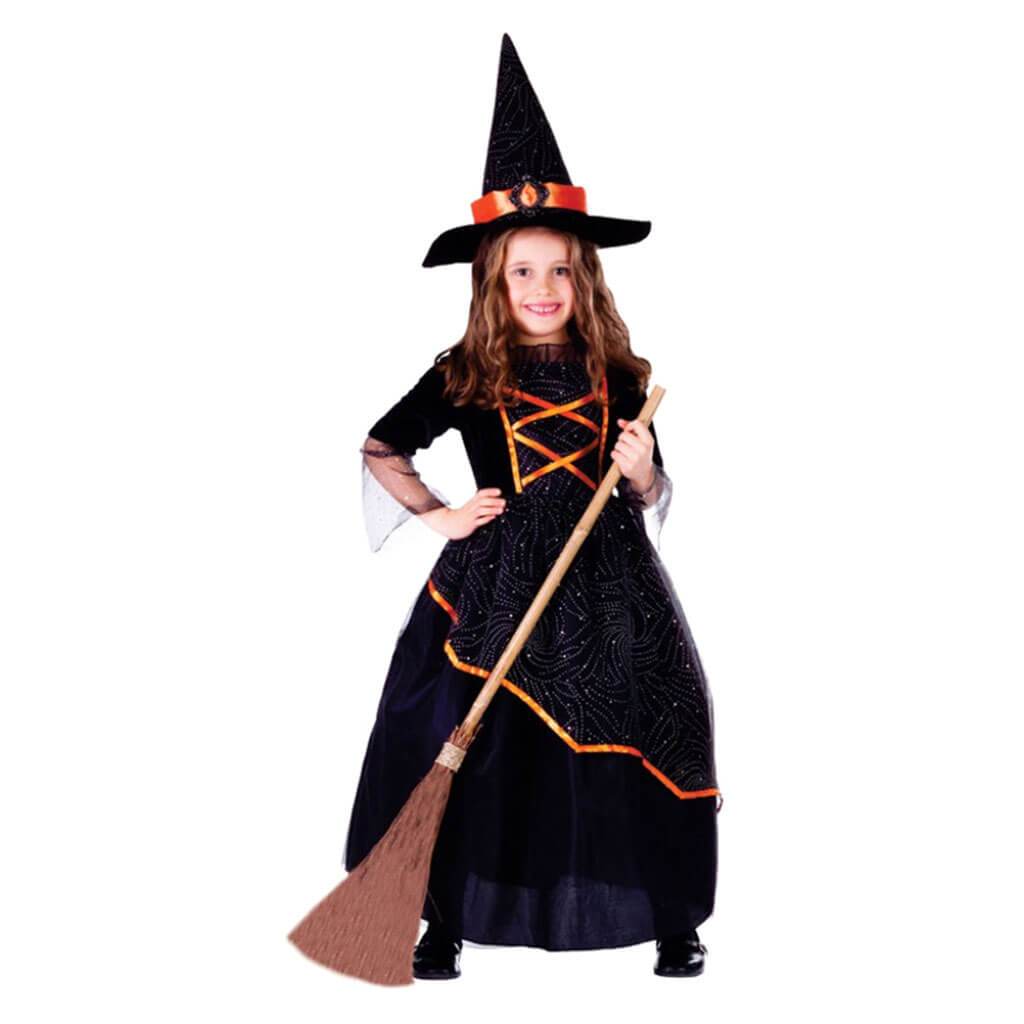 Black and Orange Witch Costume