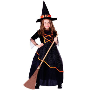 Black and Orange Witch Costume