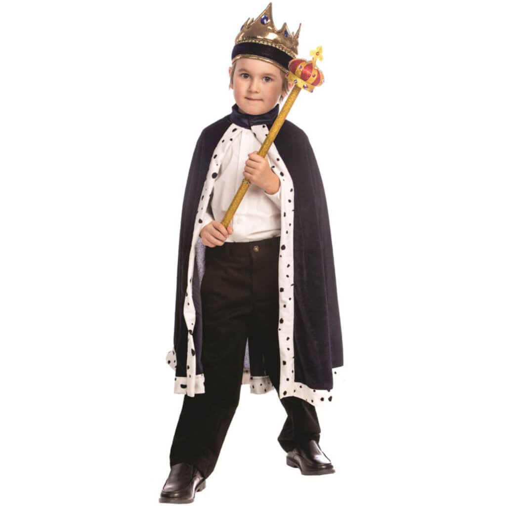 Navy King&#39;s Robe Costume 