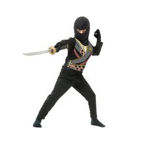 Black Ninja Avengers Series 4 Boys with Armor