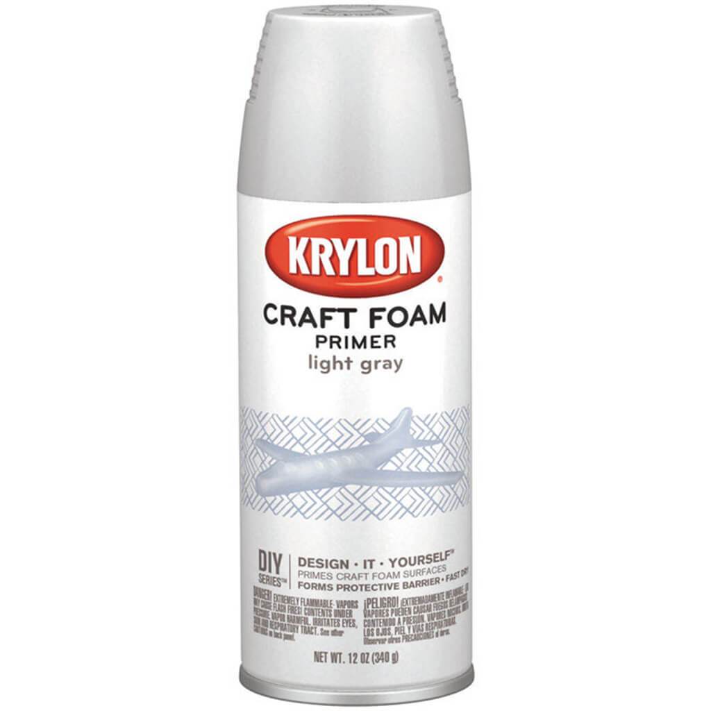 Craft Foam Primer 12oz Light Gray