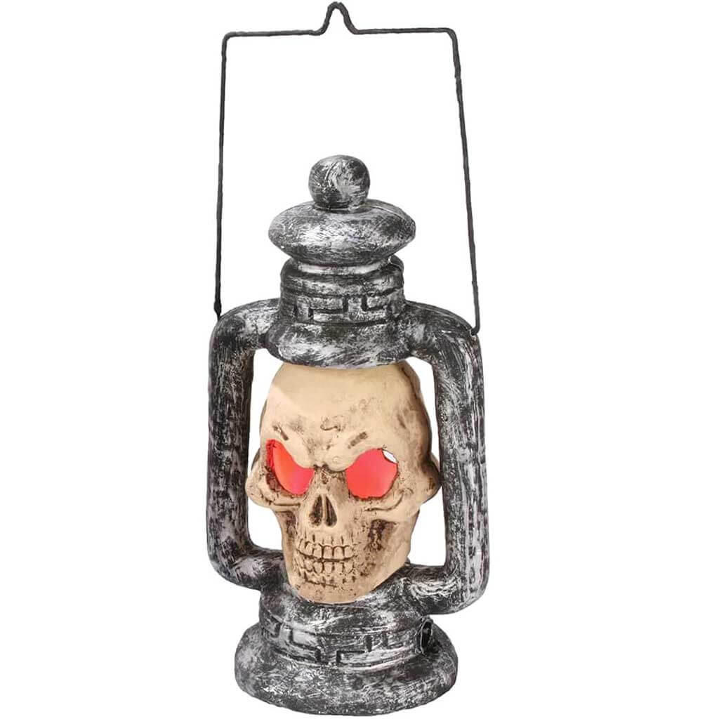 Skull Lite Up Lantern 