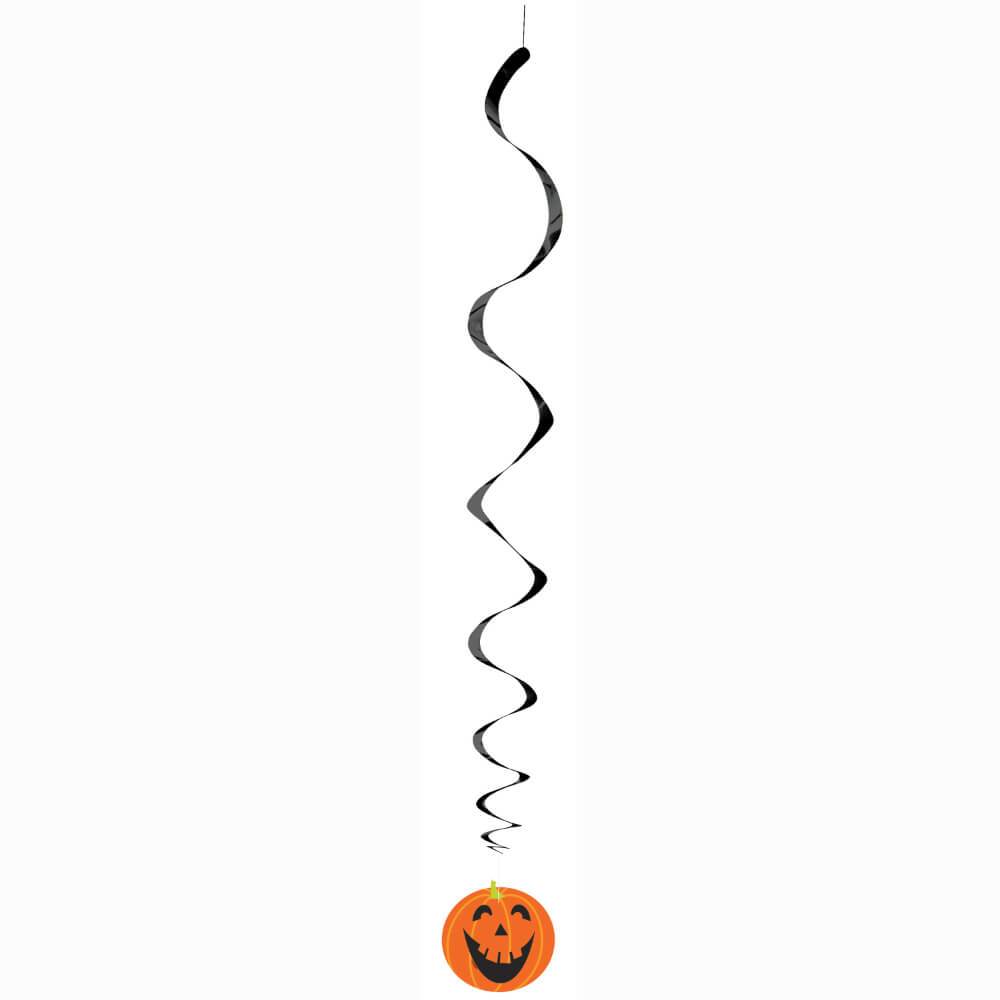 Swirls 26in 3ct Pumpkin