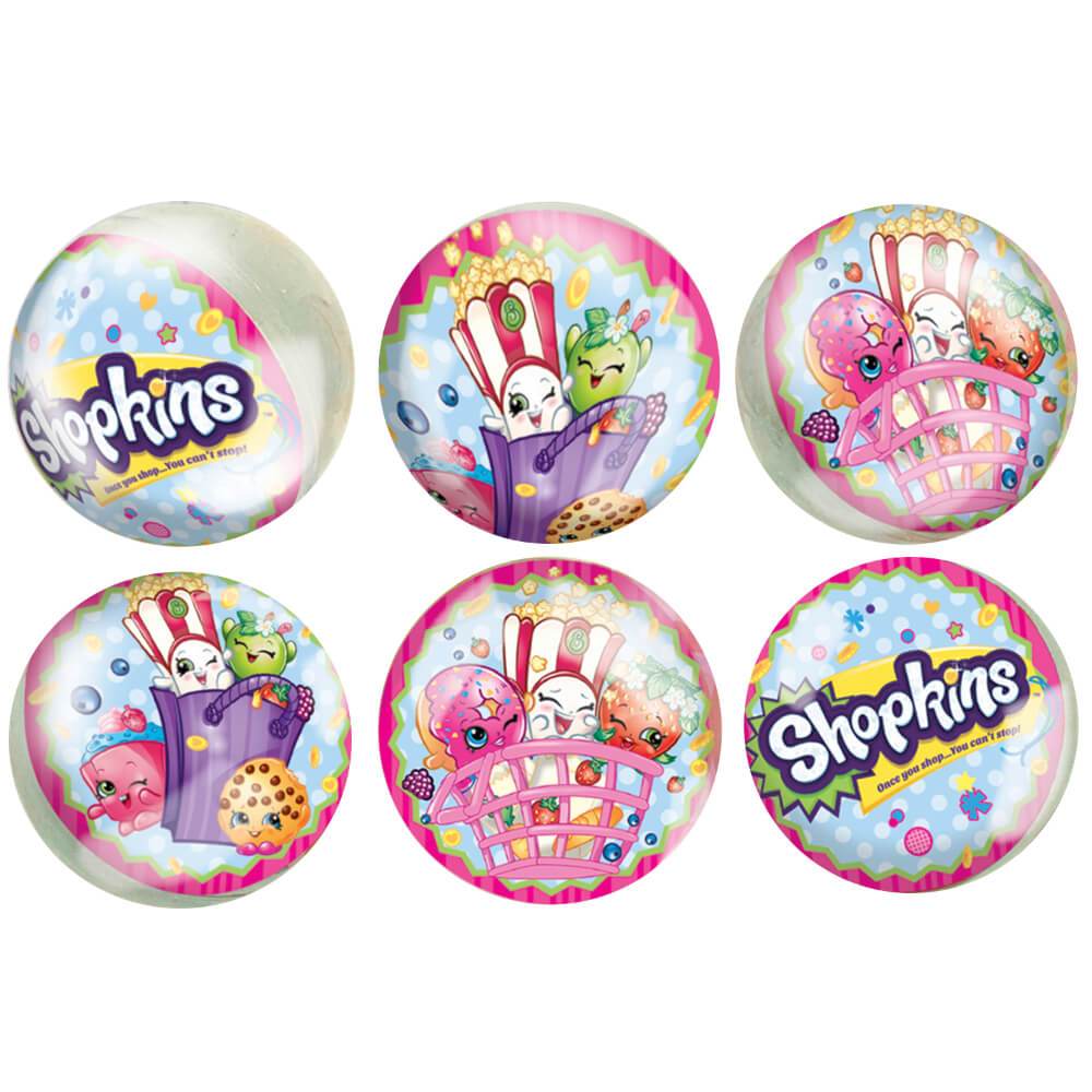 Shopkins Bounce Balls, 6ct 