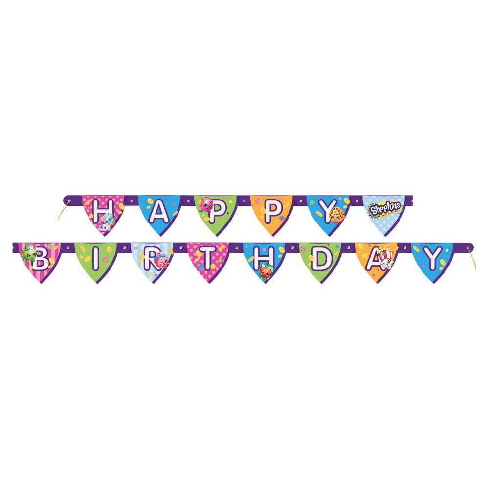 Shopkins Large Jointed Banner 