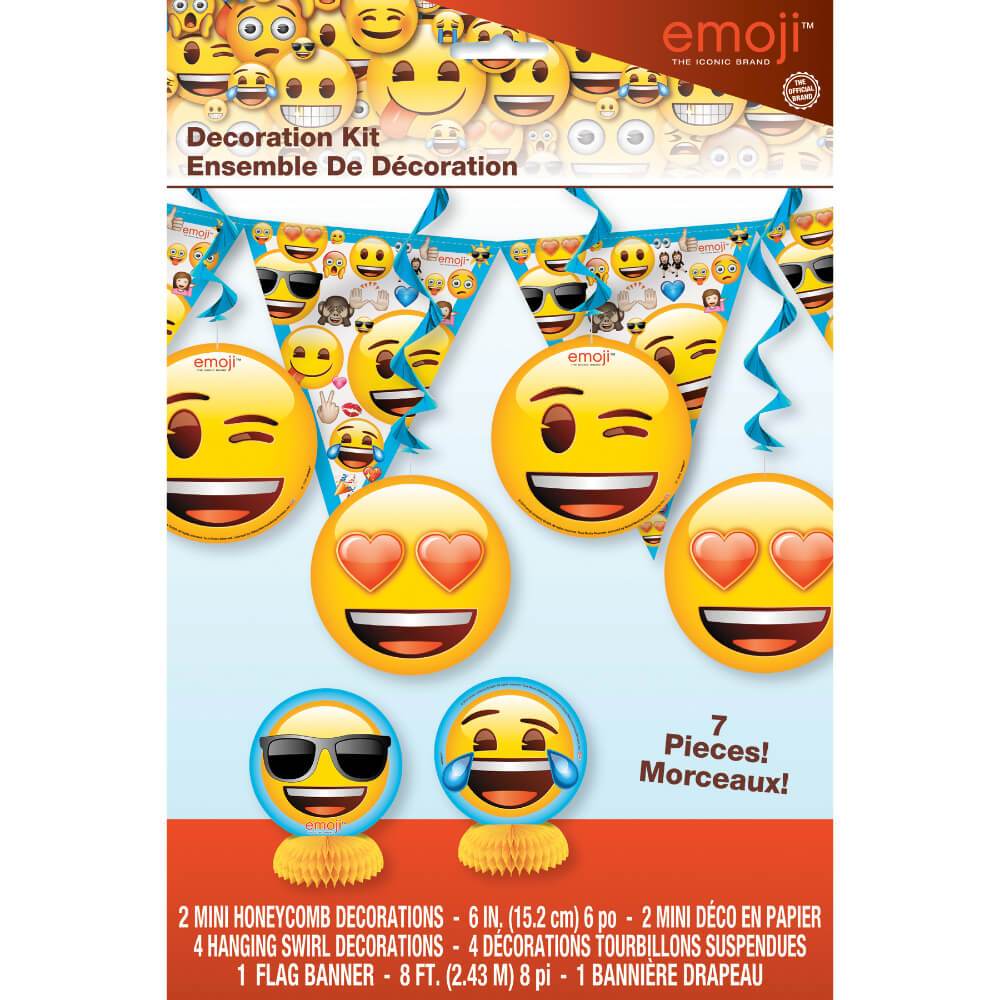 Decorating Kit 7pc, Emoji 