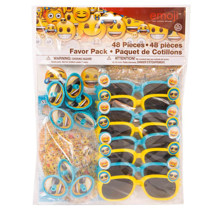 Favor Pack 48ct, Emoji 