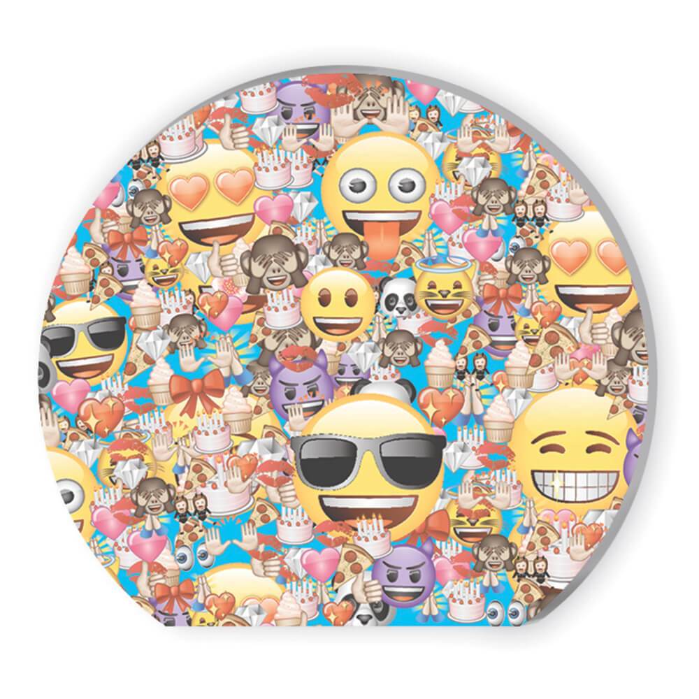 Notepads 4ct, Emoji Shaped 