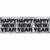 New Years Eve Party Supplies Banner 14inx48in