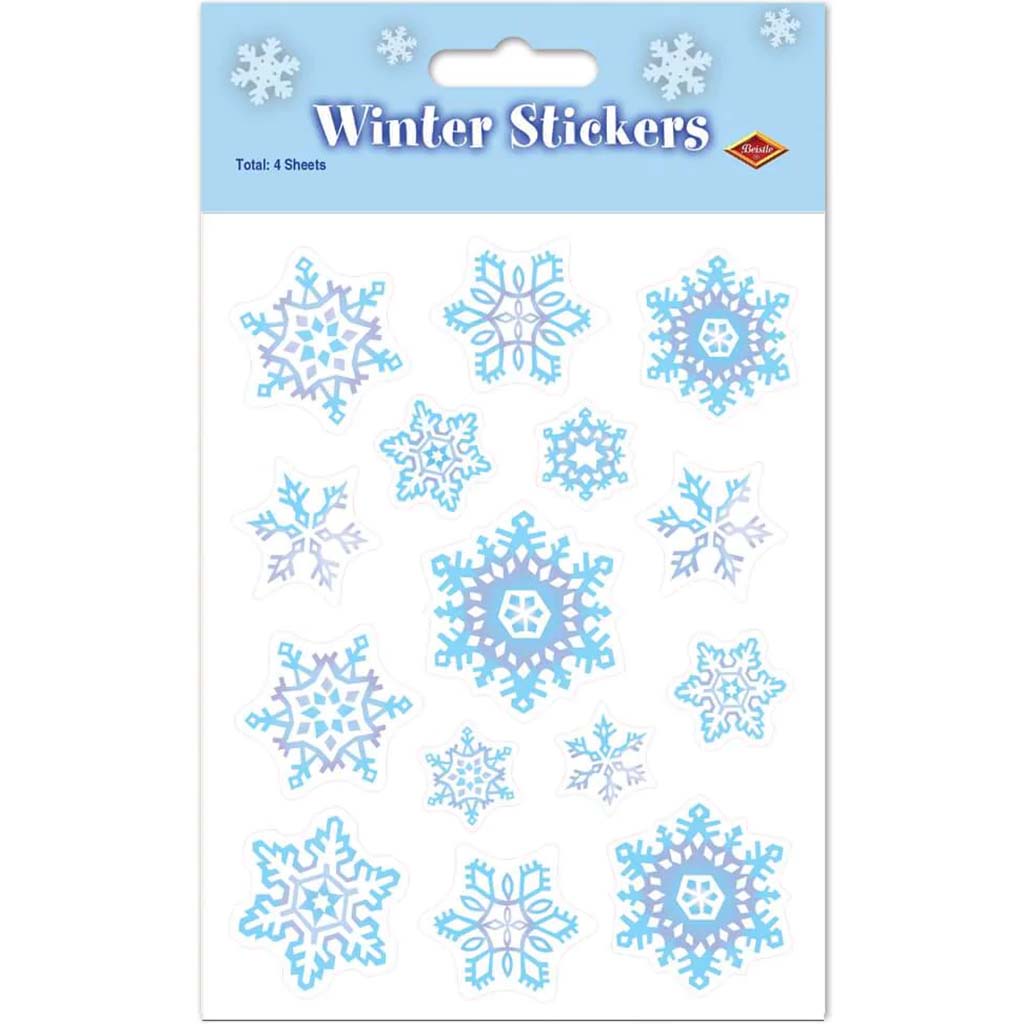 Snowflake Stickers 