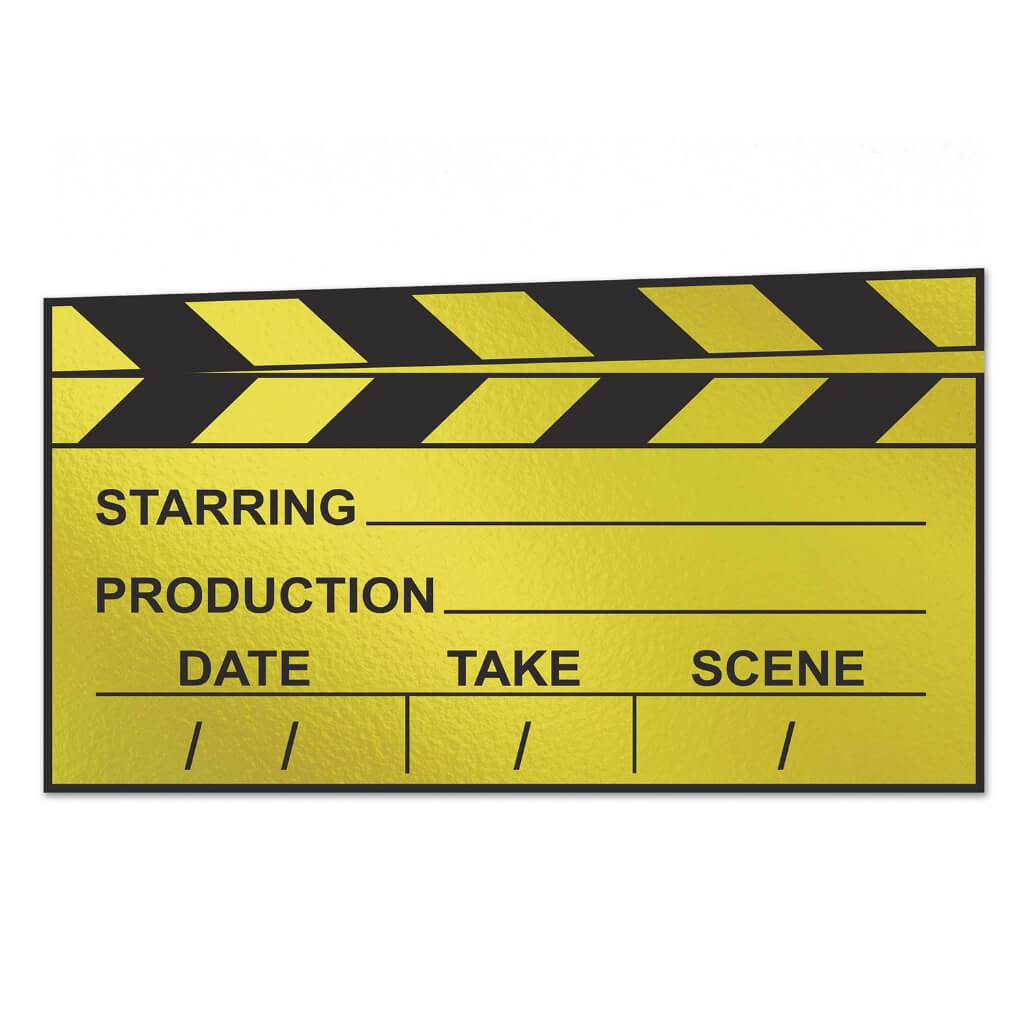 Foil Clapboard 