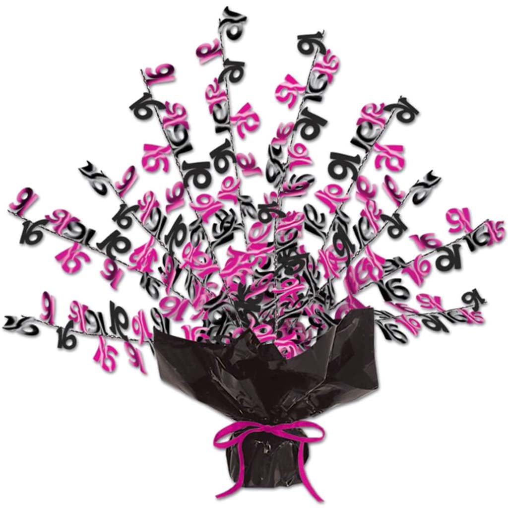 Centerpiece "16" Gleam 'N Burst 