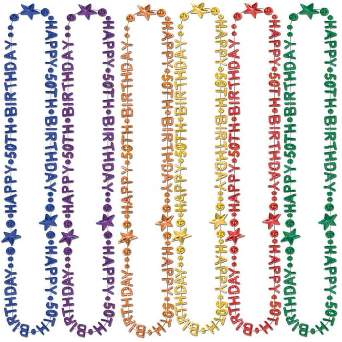 Birthday Beads-Of-Expression 50th 