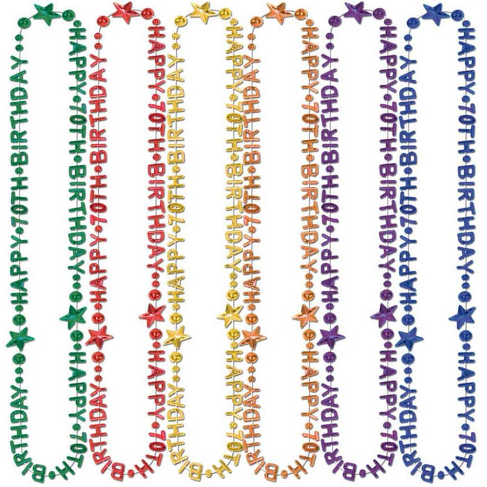 Birthday Beads-Of-Expression 70th 