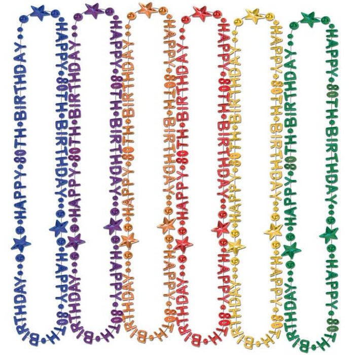 Birthday Beads-Of-Expression 80th 