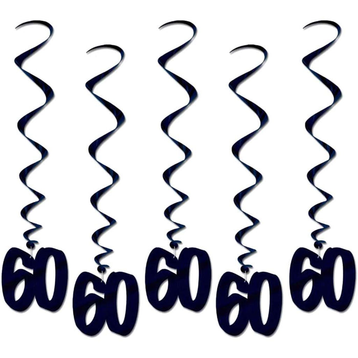 Whirls "60" 3ft Black 