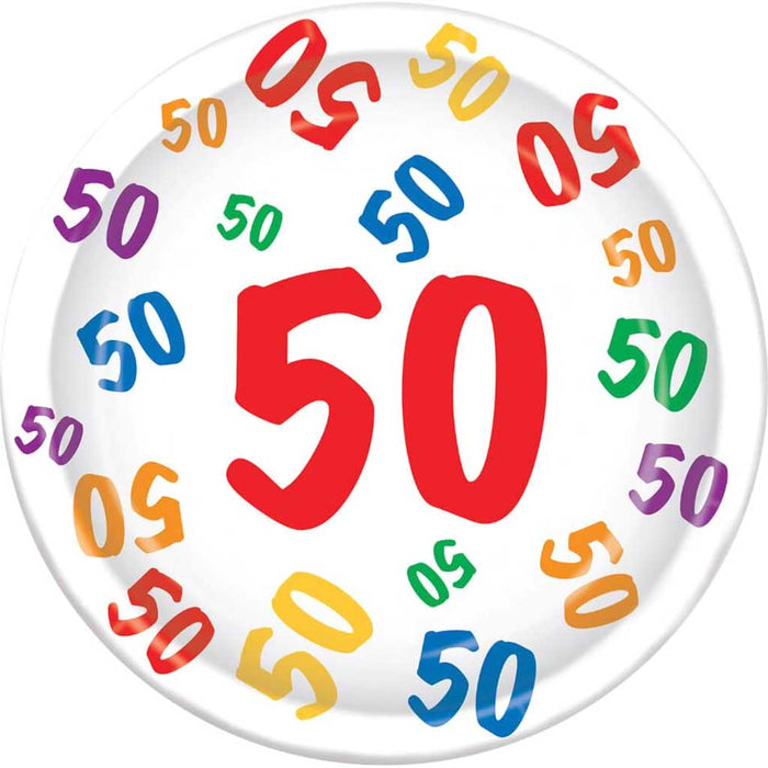 Dinner Plates "50" 9in 