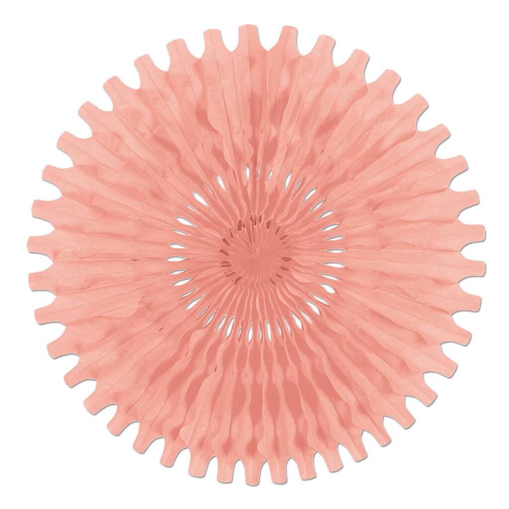 Tissue Fan 25in Orange 