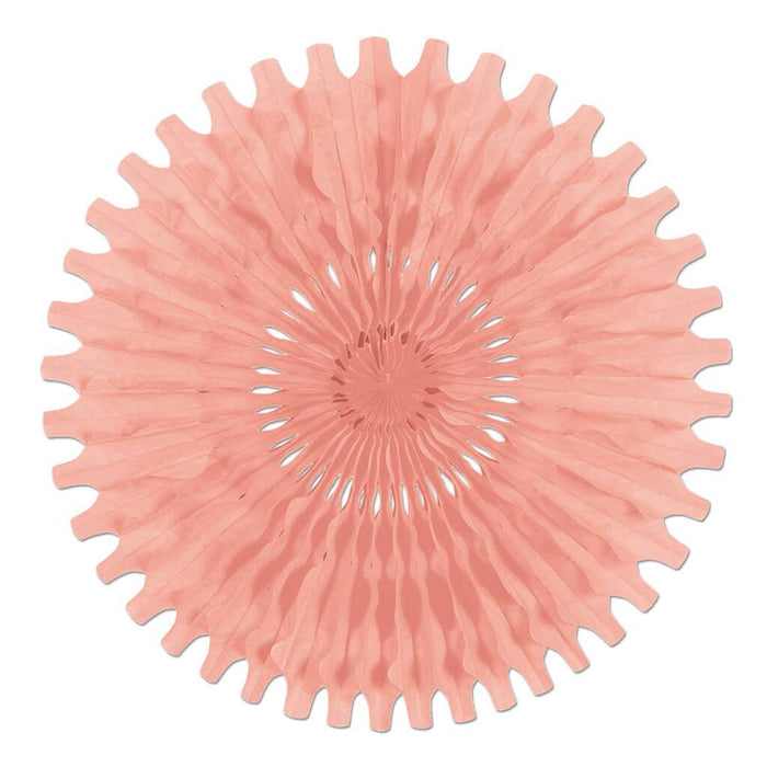 Tissue Fan 25in Orange 