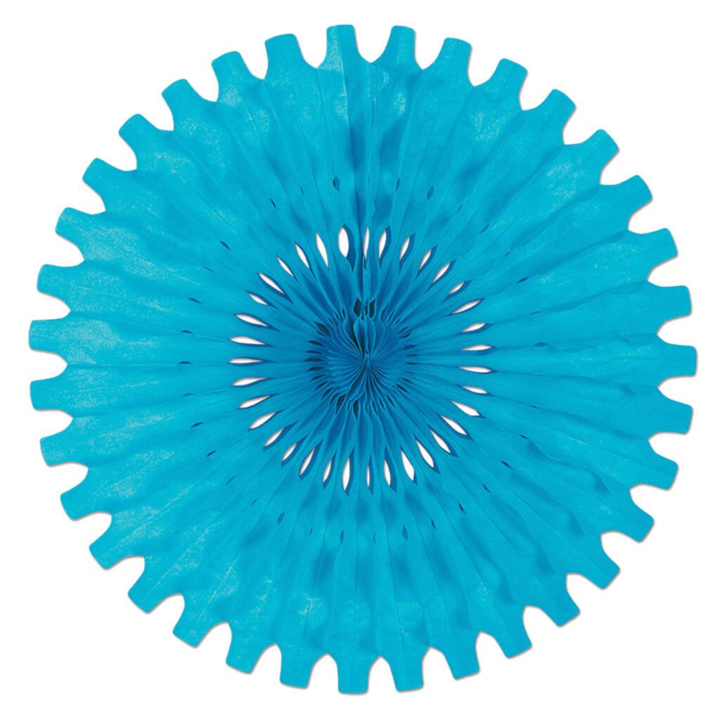 Tissue Fan 25in Blue 