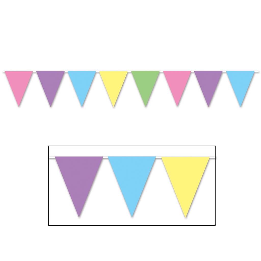 Pastel Pennant Banner 