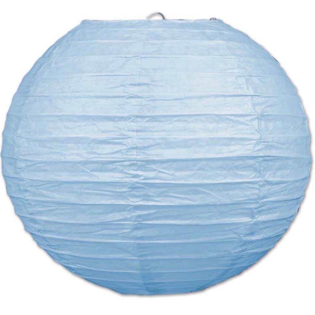 Paper Lanterns 9.5in Light Blue 