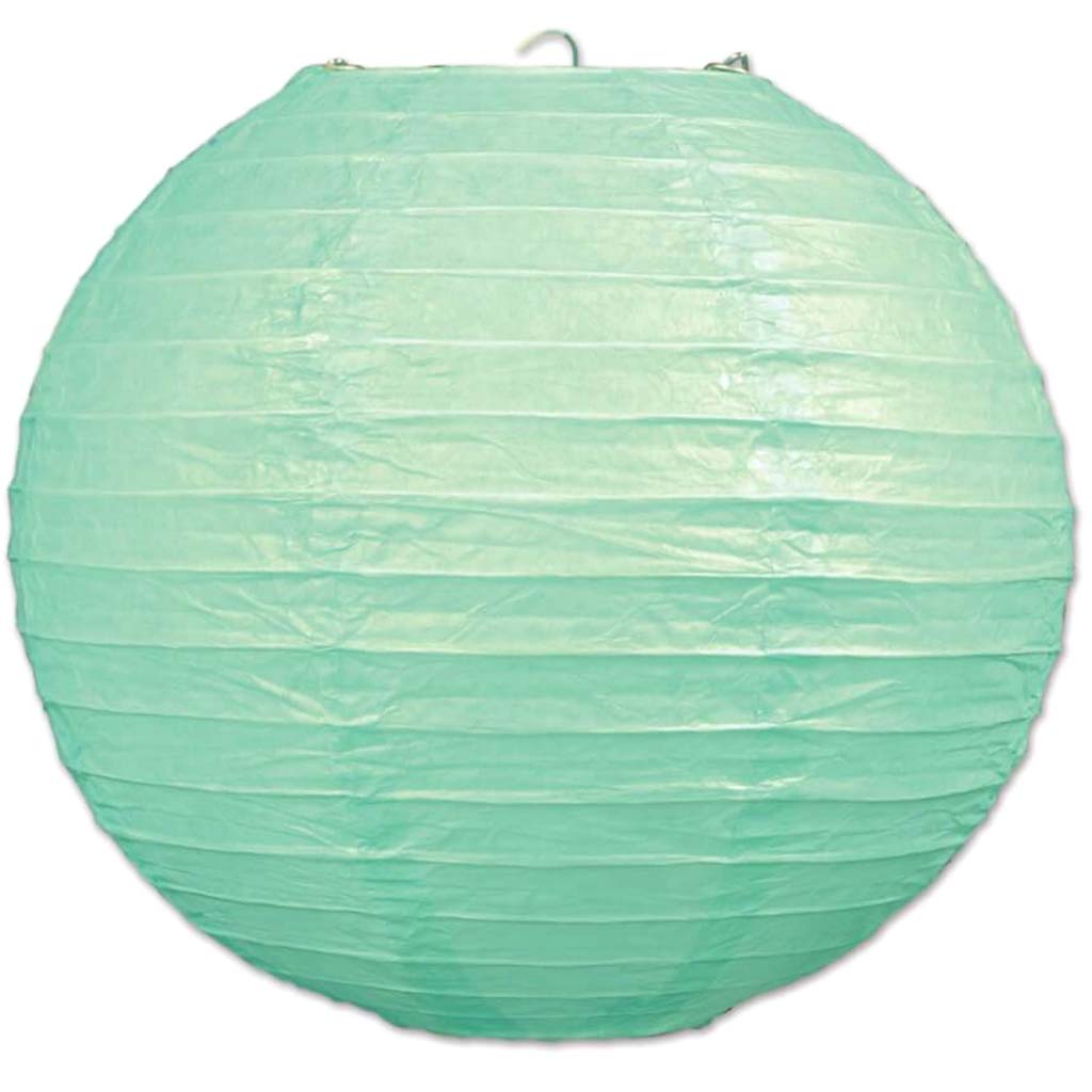 Paper Lanterns 9.5in Mint Green 