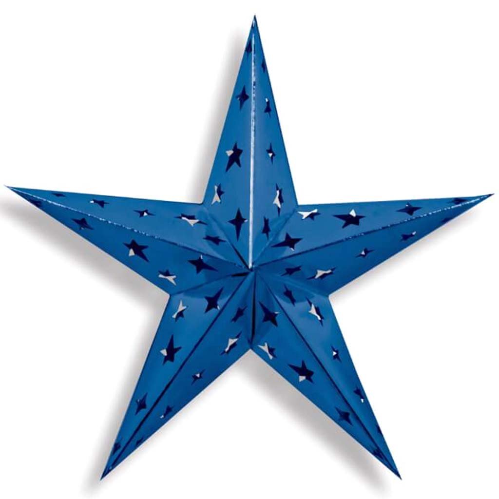 Dimensional Foil Star Blue 