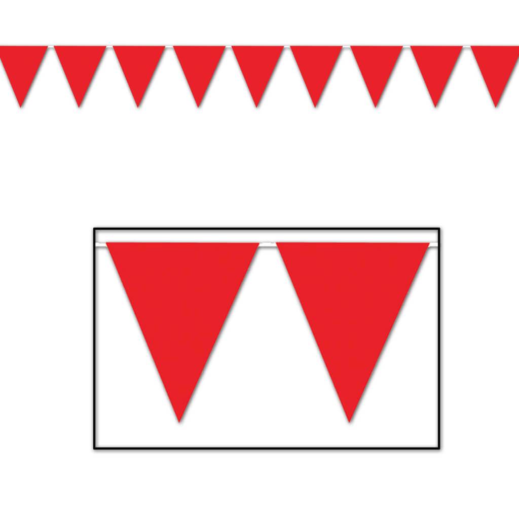 Red Pennant Banner 