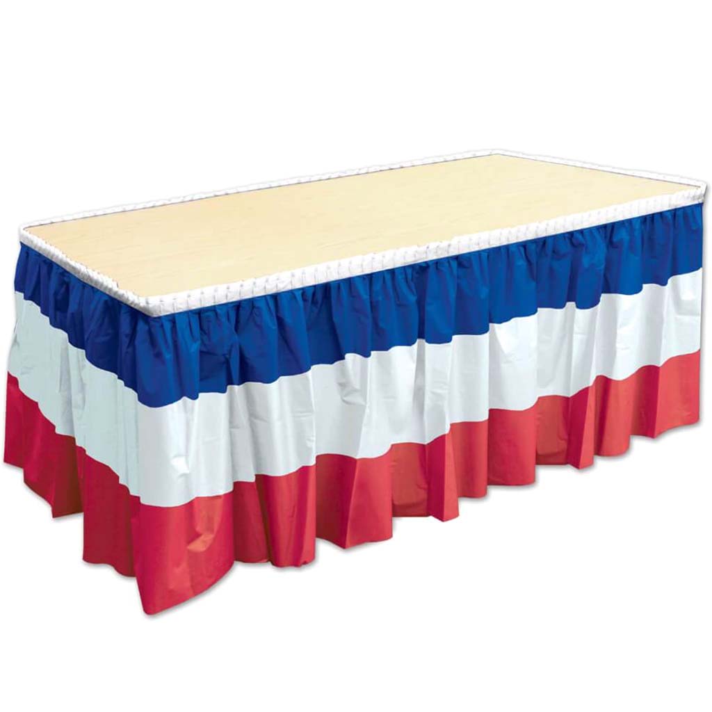 Patriotic Table Skirting 