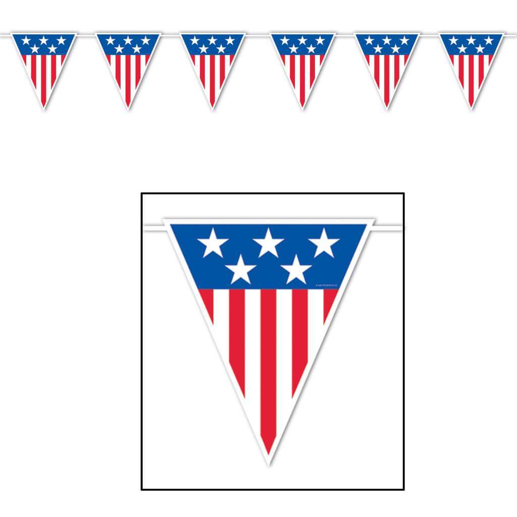 American Spirit Giant Pennant Banner 