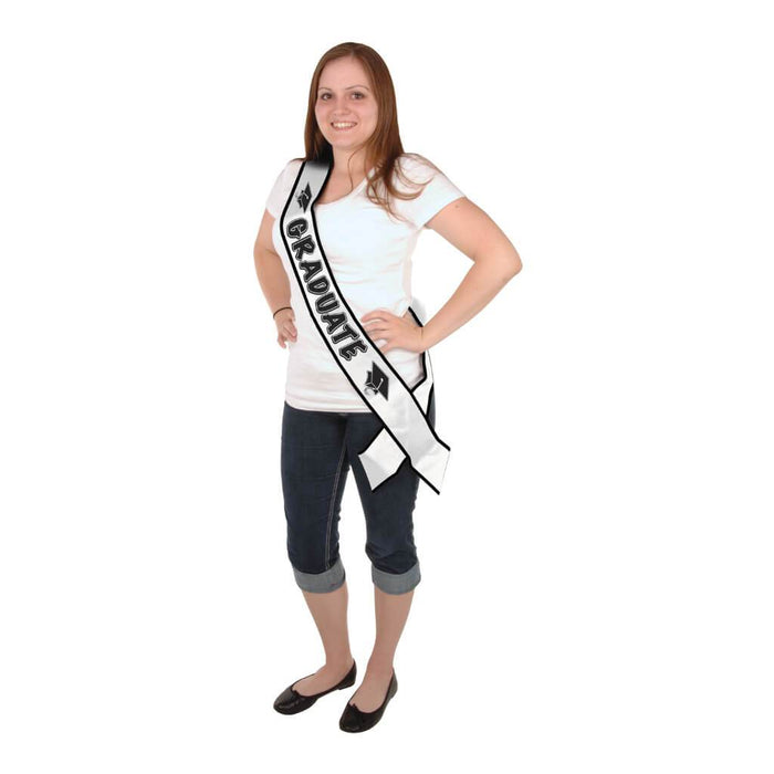 Graduate Satin Sash 