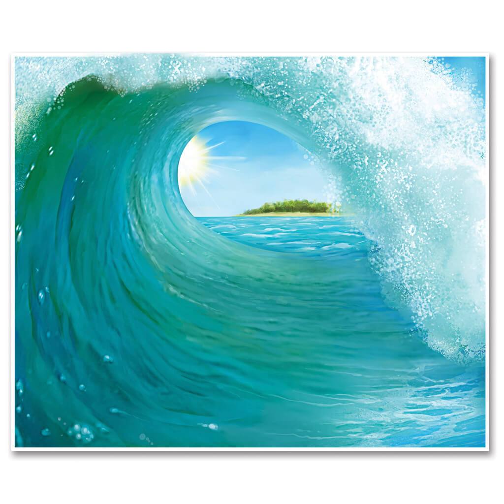 Surf Wave Insta-Mural 